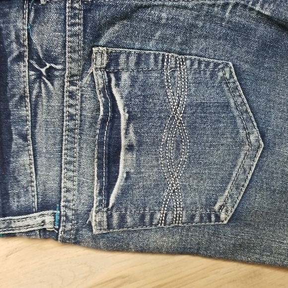 Vega Jean's junior distressed shorts sz 5 - Picture 5 of 6